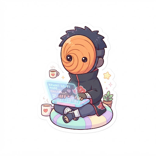 Chibi mascot avatar for Dynamics Core