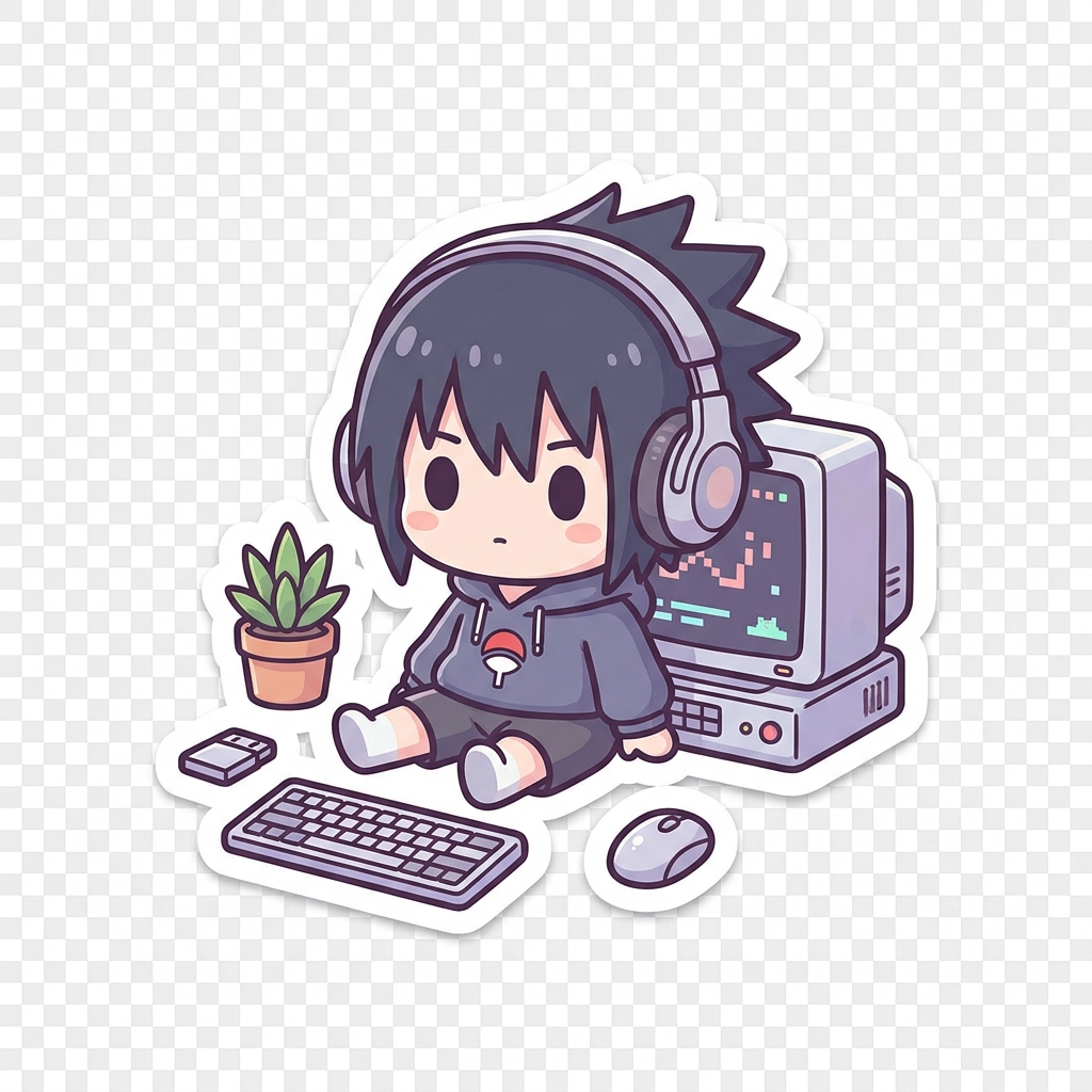 Chibi mascot avatar for Runtime Telemetry